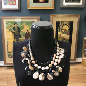 Accesorios bohemios collar de mujer bar BIE Collar para mujer collar de lujo para mujer - Product Image 4