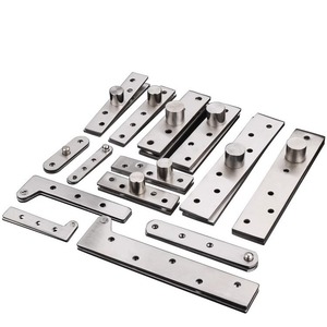 Bisagra oculta de acero inoxidable con rotación de 360 grados para puerta de madera, instalación oculta, diseño minimalista - Product Image 5