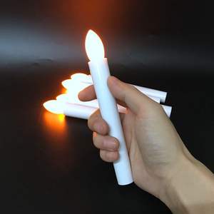 เทียนเทเปอร์ LED แบบไร้เปลวไฟเทียนให้แสงสว่างแบบถอดเปลี่ยนได้ทำโลโก้ได้ตามต้องการ - Product Image 3