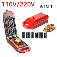 OWNSWING 6in1 Snack Mini Gaufrier, Fabricant Professionnel de Sandwich Panini