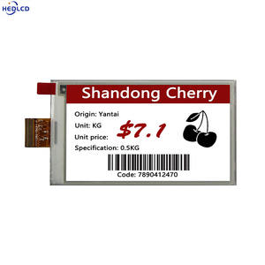 ผู้ผลิตขาย 3.1 296x168 EPD E-กระดาษ E-ink จอแสดงผลโมดูล SSD1680 สีดําสีขาวสีแดง ow-การใช้พลังงาน - Product Image 3