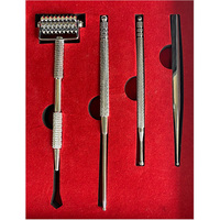 Ensemble entier outil de Massage de réflexologie faciale stylo de massage de point d'acupuncture stylo d'acupression stylo de sonde de point d'acupuncture d'oreille