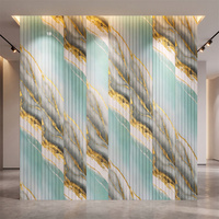 Panneau mural rainuré WPC du fabricant d'origine, panneau décoratif à lattes 3D, revêtement composite en bois imperméable pour intérieur