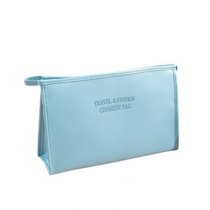 Travel & Fashion Cosmetic Bag Light Blue 25408 Makeup Organizer for Women Travel Use - Product Image 1