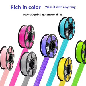 Filament d'imprimante 3D PLA+ 1,75 mm 1 kg, couleur unique, filament d'imprimante 3D, fournitures d'imprimante 3D, PLA Van Dyke Brown - Product Image 3