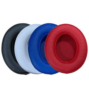 Coussinets d'oreille de remplacement pour écouteurs Beats Studio 2/3, coussinets d'oreille confortables en éponge douce, coussinets d'oreille en cuir protéiné de qualité supérieure - Product Image 1