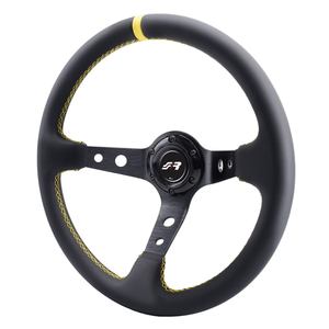 Volant de voiture en cuir spécial Simoni Racing modèle SPEC pour le sport premium - Product Image 1