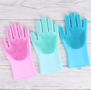 Gants de lavage de vaisselle en caoutchouc de <span class=keywords><strong>silicone</strong></span> et gants en <span class=keywords><strong>silicone</strong></span> pour le lavage de la vaisselle - Product Image 6