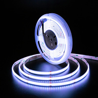Nouveau Cob RgbCW Led Strip 840Leds/M 24V IP20 Étanche Flexible RgbCCT Pleine Couleur Led Strip Light 12V