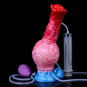 Monster Alien Strong Suction Cup Silicone Inflatable Squirting <b>Dildo</b> Prostate Massager Sex Toys for Vaginal Anal Masturbation - Product Image 1