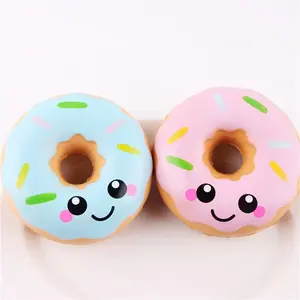 Donut doce brinquedo mole de crescimento lento brinquedo de apertar donut Kawaii brinquedo de presente para crianças