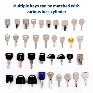 Serratura a camma JK538 economica per contenitori, senza chiave, con gancio e pomello, lucchetto per cassetto, all'ingrosso - Product Image 5