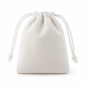 Custom Velvet Drawstring Pouch <b>Luxury</b> Satin Finish Velvet <b>Bag</b> with Custom Logo for Jewelry Watches <b>Gifts</b> and Boutique Packaging - Product Image 3