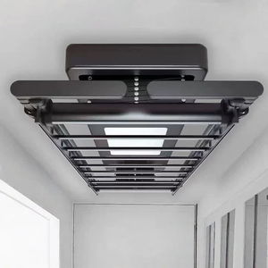 Home balcony intelligent telescopic automatic lifting folding electric drying rack - Product Image 6