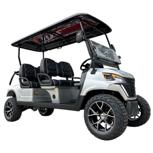 Haute qualité 4000W batterie au Lithium électrique tout-terrain voiturette de Golf 2 + 2 sièges automatique produit haute Performance - Product Image 1