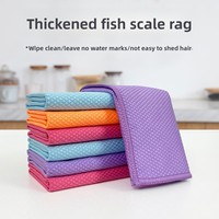 Chiffon de nettoyage en microfibre à motif diamanté, très vendu, sans traces, pour le nettoyage des fenêtres en verre, des miroirs, des surfaces en acier inoxydable