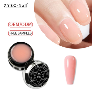 OEM Nail Gel Diamond Glitter Poly Nail Gel Set Acrílico Nail <span class=keywords><strong>Kit</strong></span> Temperatura Polygels - Product Image 6