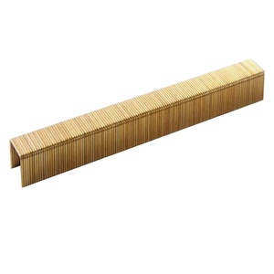Grapas <span class=keywords><strong>de</strong></span> Construcción <span class=keywords><strong>de</strong></span> Alta Calidad Serie 80, <span class=keywords><strong>de</strong></span> Hierro Industrial, con Anillo Estriado, Doble Cabeza, Calibre 21, para Grapadora Neumática - Product Image 4