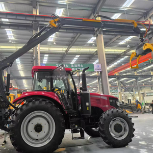 رافعة هيدروليكية عالية الجودة قابلة للطي مع ذراع تلسكوبي لالتقاط الأخشاب، رافعة مثبتة على شاحنة مع مخلب دوار - Product Image 2