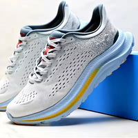 Chaussures de course de luxe HOKAS, unisexes, légères, respirantes, à lacets, élastiques, amortissantes, pour longues distances