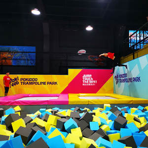 Pokiddo – Trampoline de <span class=keywords><strong>Fitness</strong></span> d'intérieur, terrain de jeu, jeux de parc, haute Performance, Trampoline professionnel - Product Image 4