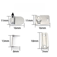 Boutons et crochets en laiton de haute qualité pour pantalons de costume pour hommes