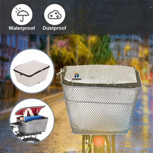 Imperméable pour la plupart des paniers de vélo, <span class=keywords><strong>housse</strong></span> de sac avant - Product Image 2