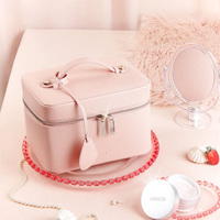 Bolsos de Mujer Redondos Personalizados con Diseño Gráfico 3D, Bolsos de Mano Ligeros de Color Rosa al por Mayor, Bolsa de Almacenamiento de Regalo de Moda
