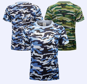<strong>Best</strong> Selling Outdoors <strong>Camo</strong> Tactical Short Sleeve Quick Dry Slim Fit Shirt Training Sport <strong>Clothes</strong> Blank <strong>Hunting</strong> <strong>Camo</strong> T Shirts - Product Image 1