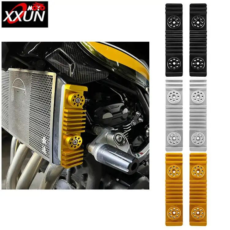 Panneau de radiateur de moto XXUN carénage de radiateur latéral avant en aluminium adapté pour Kawasaki Z 900RS Z900RS Z 900 RS accessoires 21-24