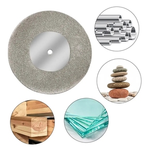 Disques de découpe diamantés pour outils rotatifs, lames de scie circulaires pour mini-perceuse Dremel, mandrin de coupe pour bois, pierre, plastique, verre, carrelage - Product Image 5