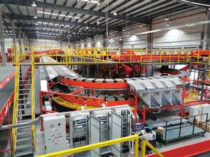 Trieuse verticale à courroie croisée pour la livraison postale, système linéaire <span class=keywords><strong>CBS</strong></span>, DWS intégré avec OMS, WMS, ERP - Product Image 5