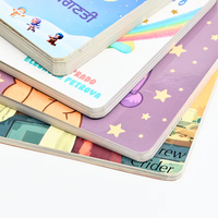 Livre cartonné pour enfants 8x8 personnalisé avec impression, épais, à rabats