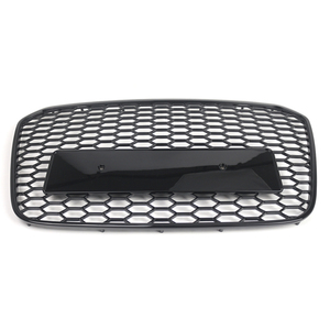 Para <span class=keywords><strong>Audi</strong></span> <span class=keywords><strong>A6</strong></span> C7 2012-2015 Parachoques delantero Rejilla del radiador Negro brillante 4G0853651A NUEVO - Product Image 4