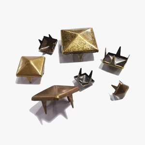 Remache <span class=keywords><strong>de</strong></span> cabeza cuadrada <span class=keywords><strong>de</strong></span> 14mm con 4 garras y 2 puntas, diseño <span class=keywords><strong>de</strong></span> dragón calabaza, para vaqueros, fabricantes OEM - Product Image 4