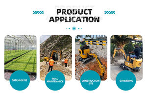 <span class=keywords><strong>Mini</strong></span>-excavatrice sur chenilles <span class=keywords><strong>de</strong></span> 0,8 à 1 tonne, économique en carburant et fiable pour l'agriculture, les vergers et les travaux municipaux - Product Image 5