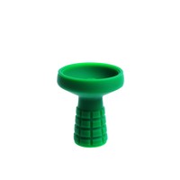 Bol à chicha en silicone antiadhésif à motif écossais, accessoire de fumage, vente en gros d'usine, haute qualité, logo personnalisé, best-seller