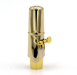 Testina per Fagotto Tenore in Metallo per Musica Orientale, Modello <span class=keywords><strong>Jazz</strong></span> A3 Placcato Oro, Accessori per Strumenti Musicali Durevoli - Product Image 5