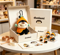 Jouets en peluche personnalisés, poupées en peluche en forme de chiot, parfaites pour les cadeaux promotionnels.