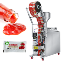 Máquina de embalaje de salsa de Chile automatizada más barata para pequeñas empresas Máquina de embalaje de sellado de llenado de pasta de tomate de mostaza