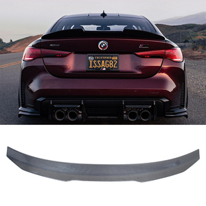 สปอยเลอร์หลังคาร์บอนไฟเบอร์ทรง PSM สำหรับรถยนต์ BMW ซีรีส์ 4 G22 Coupe/M4 G82 ปี 2020-2025 - Product Image 1