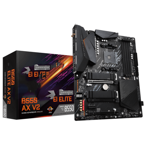 Новая игровая материнская плата B550 AORUS ELITE AX V2 R7 5800X 5700G R5 5600X socket AM4 GA
