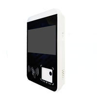 Lecteur de cartes intelligent pour bus Android / Machine de billetterie de bus avec lecteur de cartes à puce et 3 emplacements pour cartes SIM, terminal de paiement NFC pour bus