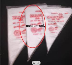 Medio 100 PZ/PACCO sacchetti della pasticceria piping di plastica Strumento di decorazione di Una Torta di Crema - Product Image 3