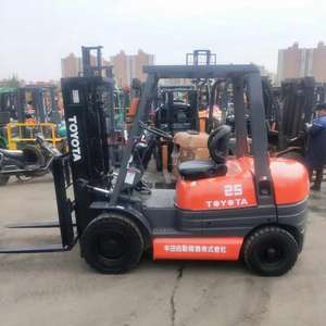 Hot Selling for 2.5T Used Diesel Forklift Two Stage Mast 3m Fork Height Solid Tires Low Consumption High Efficiency for - Product Image 3