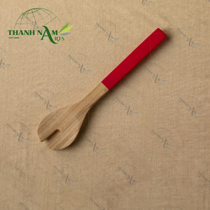 Cuillères en bambou écologiques de haute qualité, logo personnalisé/couleur, cuillère à soupe, long manche, ustensiles de cuisine - Product Image 4