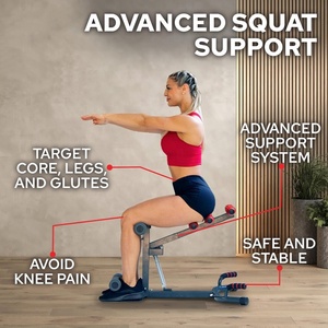 Wellshow Sport Kniebeugenmaschine für Gesäß und Bauchmuskeln Multifunktionale Tiefe <span class=keywords><strong>Sissy</strong></span>-Kniebeugen Krafttraining Beinmaschinen - Product Image 5