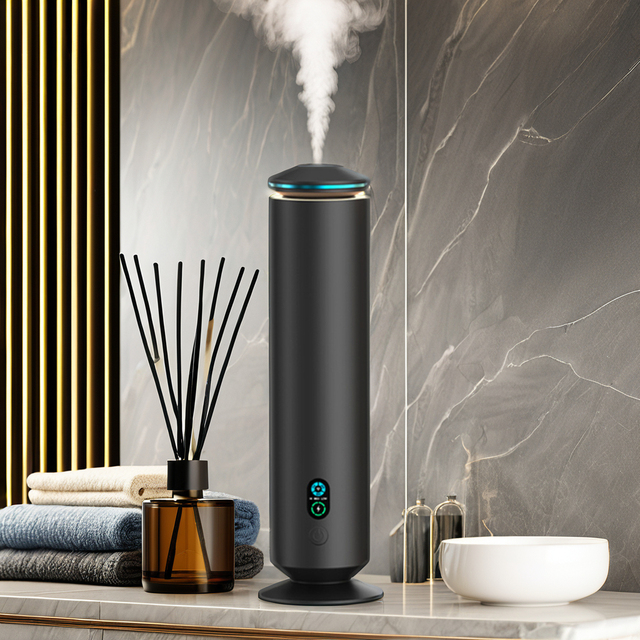 Smart Electric Aromatherapy Diffuser for Large Rooms Luxury Hotel-Grade Waterless Essential Oil Studio Scent for Home Bedroom