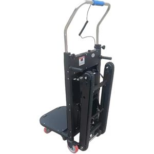 電気クローラー型登山機カート階段400KGクローラー登山階段クローラー階段登山手押し車 - Product Image 1
