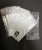 Sacs en polyéthylène transparents longs et étroits, auto-adhésifs, personnalisables avec logo, en LDPE, pour câbles, ceintures, écharpes, affiches, emballage OEM, recyclables, vente en gros